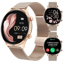 zegarek smartwatch rubicon f20ks rosegold