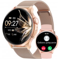 zegarek smartwatch rubicon rncf12 pink_m